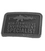 Emerson Patch 3D M249 Black