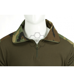 Invader Gear Combat Shirt Woodland XXL