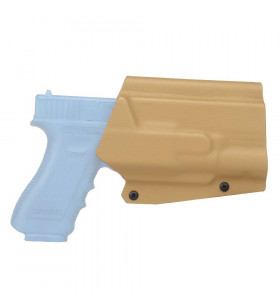 WoSport Holster Quick Pull Kydex Glock 17 Tan