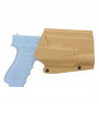 WoSport Holster Quick Pull Kydex Glock 17 Tan