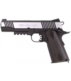 KWC Colt 1911 Co2 Rail Gun Bicolore 17BBS 1J