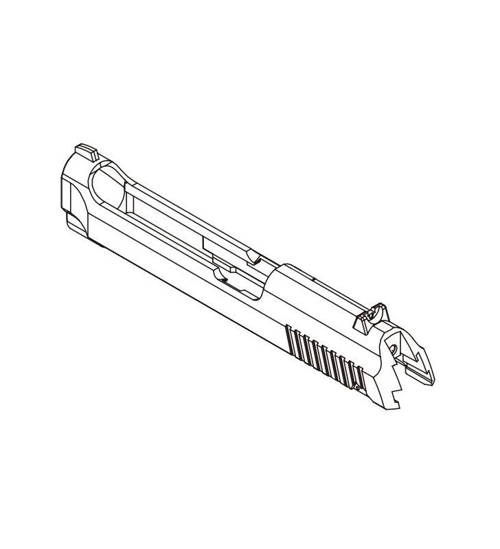 KWC Culasse Métal + Bloc Pompe PT99 Co2 Noir (210508) Cybergun