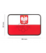 JTG Patch Poland Flag Rubber