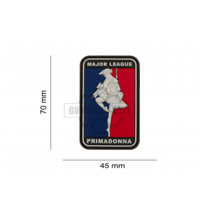 JTG Major League Primadonna Rubber Patch PVC