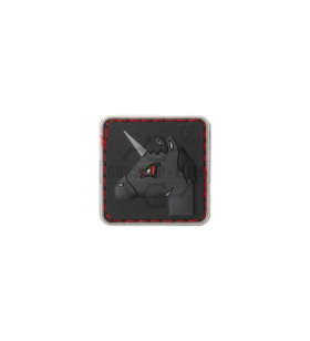 JTG Angry Unicorn Rubber Patch PVC