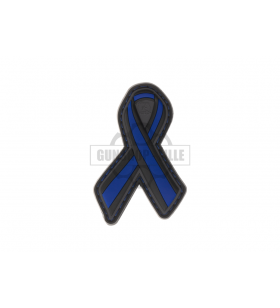 JTG Thin Blue Line Ribbon  Rubber Patch PVC