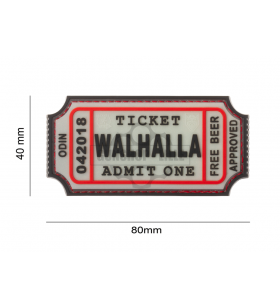 JTG Large Walhalla Ticket Patch