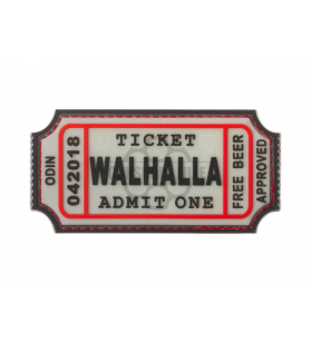 JTG Large Walhalla Ticket Patch