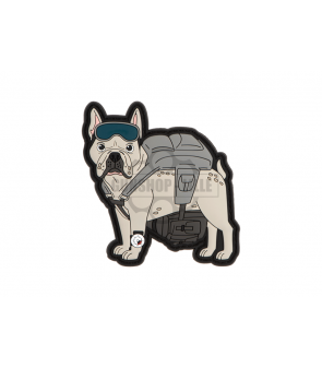 Airsoftology Patch Frenchie Paratrooper Bulldog