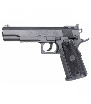 KWC Colt 1911 Match Co2 Culasse fixe ABS 13BBs 1.4J