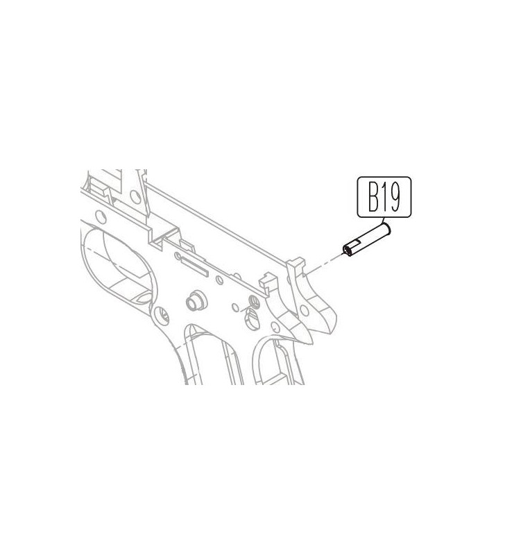 KWC Chassis Pin 1911 Part-B19