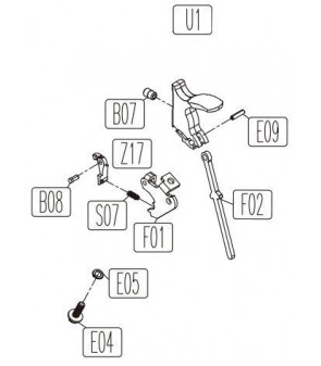 KWC Bloc Chien et Marteau Colt Python 357 Part-U1