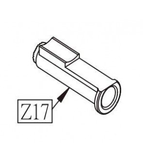 KWC Plug Recoil Spring Cap Bk 1911 Part-Z17