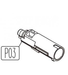 KWC Nozzle 1911 Co2 Origine Part-P03