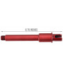 Lancer Tactical Outer Barrel Red M4 6.7" Métal