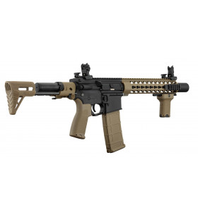 Lancer Tactical LT-19 Gen2 Silencer PDW Noir/Tan 1J (Sans batterie/chargeur)