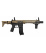 Lancer Tactical LT-19 Gen2 Silencer PDW Tan/Noir 1J (Sans batterie/chargeur)