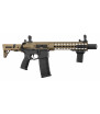 Lancer Tactical LT-19 Gen2 Silencer PDW Tan/Noir 1J (Sans batterie/chargeur)