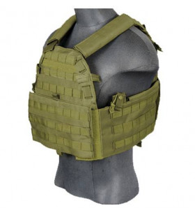 Lancer Tactical Gilet Plate Carrier 69T4 OD 1000D