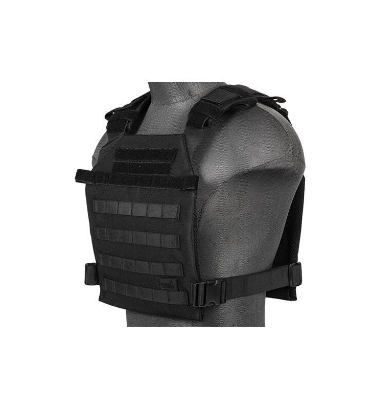 Lancer Tactical Gilet Leger Plate Carrier Noir 1000D