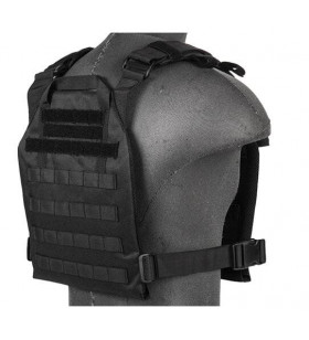 Lancer Tactical Gilet Leger Plate Carrier Noir 1000D