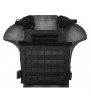 Lancer Tactical Gilet Leger Plate Carrier Noir 1000D