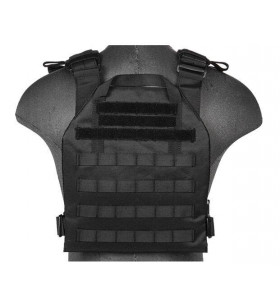 Lancer Tactical Gilet Leger Plate Carrier Noir 1000D