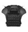 Lancer Tactical Gilet Leger Plate Carrier Noir 1000D