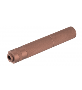 Lancer Tactical Silencieux aluminium 195mm Knurled Mock DE