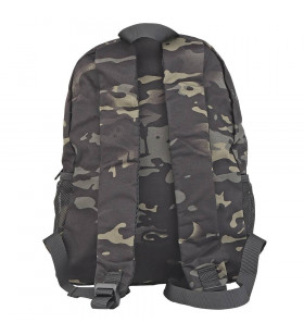 S&T Sac à Dos Repliable Multicam Black