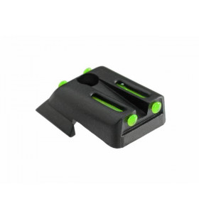 Army Armament 1911 Fiber Optic Rear Sight Bk-Green