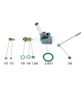 WADSN Kit Joints Chargeur Gaz