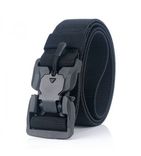 ACM Ceinture Tactique Magnétique QD Nylon Noir 3.8cm x 125cm