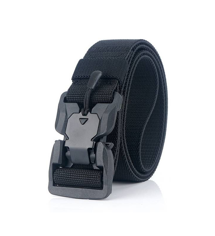 ACM Ceinture Tactique Magnétique QD Nylon Noir 3.8cm x 125cm