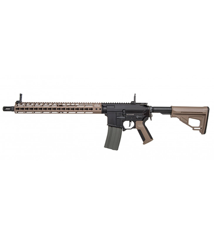 Ares M4 KM15 Assault Rifle Tan 300BBs 1.3J