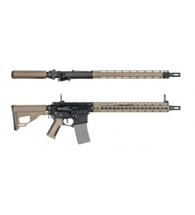 Ares M4 KM15 Assault Rifle Tan 300BBs 1.3J