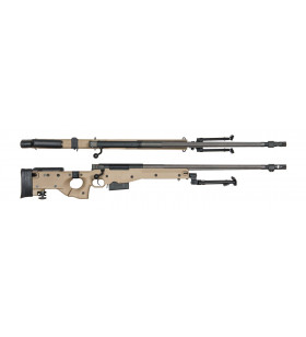 Ares AW338 Tan Spring Sniper 70BBs 1.6J