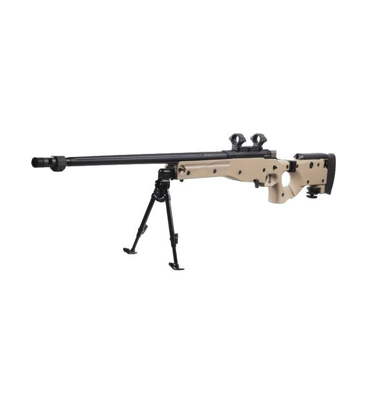 Ares AW338 Tan Spring Sniper 70BBs 1.6J