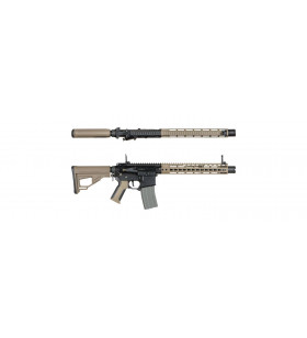 Ares M4 KM12 Assault Rifle Tan 300BBs 1.4J