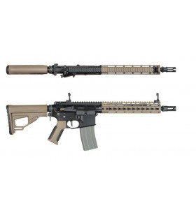 Ares M4 KM10 Assault Rifle Tan 300BBs 1.4J