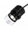 ACM Contacteur déporté / Switch Lampe C.8 22mm Noir