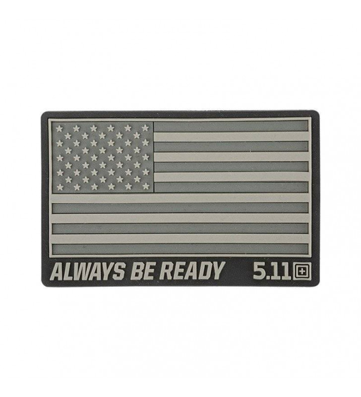 5.11 Patch USA Flag Double Tap / Gris