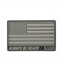 5.11 Patch USA Flag Double Tap / Gris