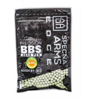 Specna Arms / BLS Billes Bio Traçante 0.30g X1000 Vert