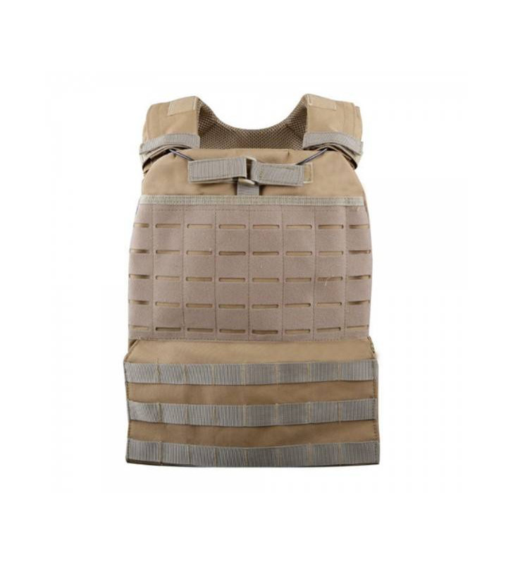 WoSport Plate Carrier Vest Tan VE61T