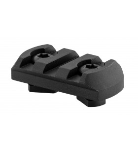 SHS Rail M-LOK 3 Slots 4cm Black