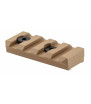 SHS Rail URX Keymod 4 Slots 4.5cm FDE