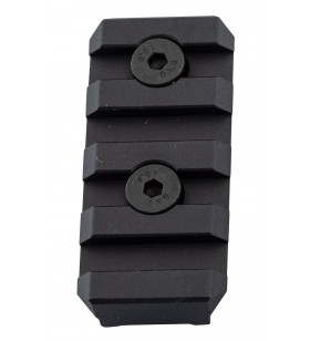 SHS Rail URX Keymod 4 Slots 4.5cm Black