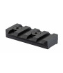 SHS Rail URX Keymod 4 Slots 4.5cm Black