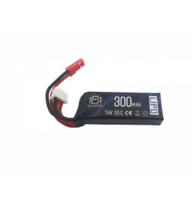 Lipo 7.4V 300Mah Bec / JST  35C Mono HPA